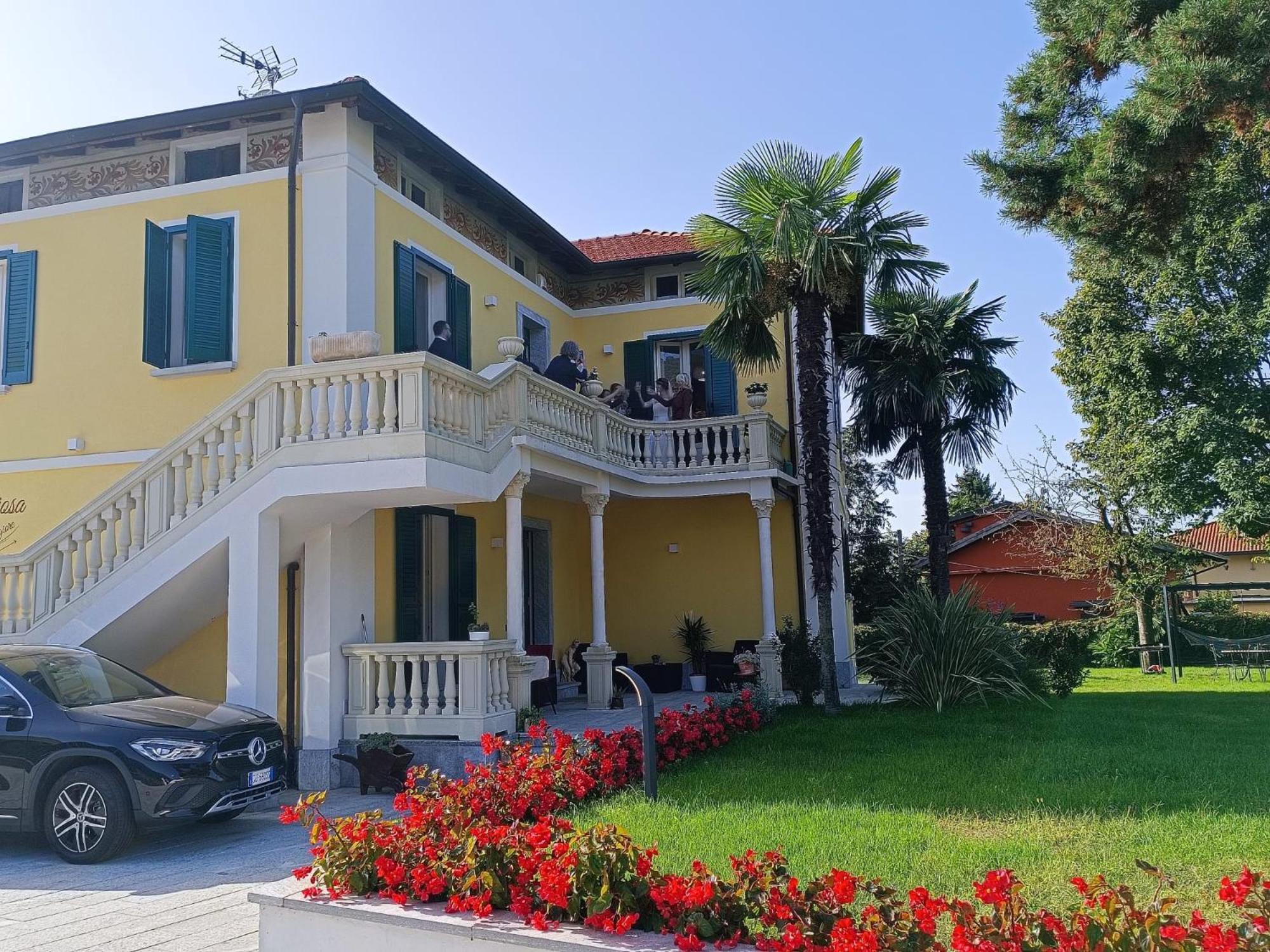 B&B Villa Preziosa Lago Maggiore Леза Экстерьер фото